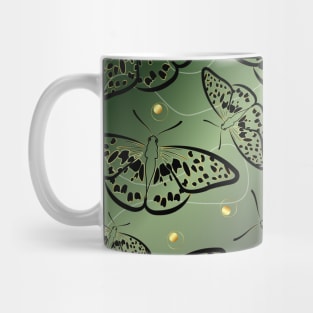 Monarch butterfly pattern Mug